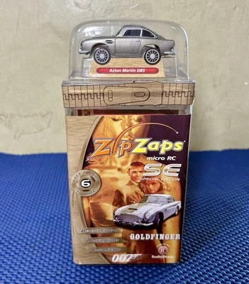 New RadioShack Zip Zaps Micro RC James Bond Aston Martin DB5 Special Edition Kit - Image 1 of 4