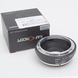 K&F CONCEPT LENS MOUNT ADAPTER CANON FD/FL To MICRO M4/3 MOUNT CAMERAS  #AD841 - Picture 1 of 3
