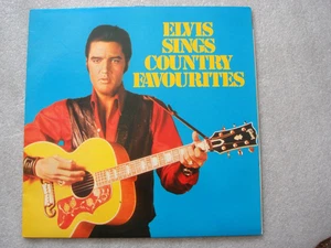 K7-ELVIS PRESLEY-ELVIS SINGS COUNTRY FAVOURITES-UK LP–NM-1984-Gentle on My Mind- - Picture 1 of 2