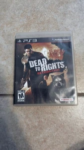 Dead to Rights: Retribution (Sony PlayStation 3, 2010) - Picture 1 of 3