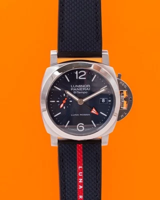 Panerai Luminor 40mm PAM01404 Quaranta BiTempo Luna Rossa Azul 2025 Foto 1 de 4