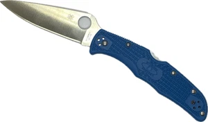 Spyderco - Endura 4 Blue Folding Knife - VG-10 - Made in Japan - Picture 1 of 3