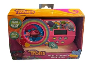 Limited Edition eKids 2016 DreamWorks Trolls Musikalischer Wecker TR-346.FM SELTEN - Bild 1 von 9