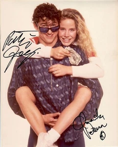 Amanda Peterson Patrick Dempsey signed 8x10 Autogramm Foto Pic BAS Beckett - Bild 1 von 1