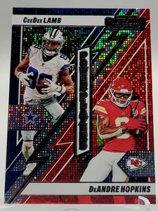 2024 CONTENDERS CEEDEE LAMB DEANDRE HOPKINS POWER PLAYERS CARD COWBOYS CHIEFS - Foto 1 di 2