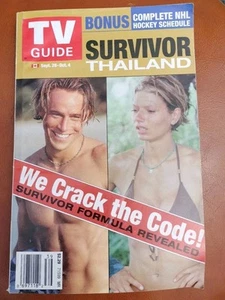 TV Guide 2002 magazine SURVIVOR Thailand - Picture 1 of 2