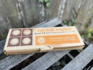 Raviolis Maker Vitantonio No. 512 Instrucciones EN CAJA De Colección Hecho en USA - Imagen 1 de 6