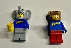 NEW! LEGO 21358 Fabuland Bernard Bear & Elton Elephant Minifigures - Picture 1 of 2