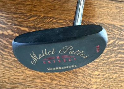 Mint Bridgestone ODYSSEY II Black Mallet Putter 35.5" (314) - Image 1 of 4
