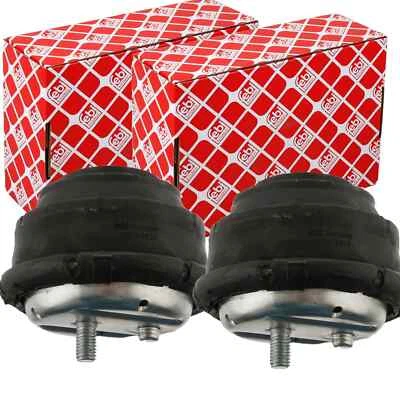 2X FEBI BILSTEIN MOTORLAGER BEIDSEITIG VORNE PASSEND FÜR BMW 3 Z4 LINKS+RECHTS - Bild 1 von 4