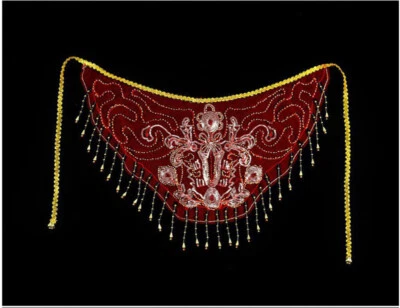 Sexy Women Glitter Tassel Face Veil Party Halloween Dancing Belly Dance Costume - Image 1 of 4