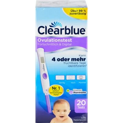 Clearblue Test Ovulazione Fortschrittlich & Digitale 20 Pz. PZN13827787 - Immagine 1 di 3