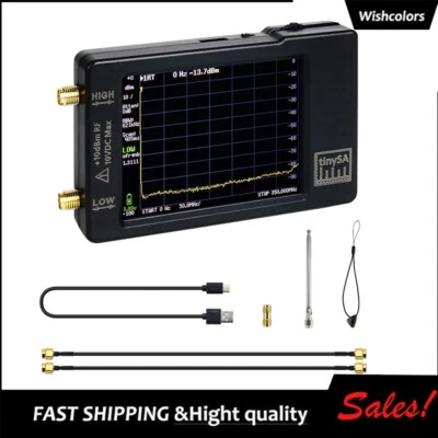 For TinySA Handheld RF Spectrum Analyzer 2.8"Touch Screen W/ Built-in Battery wi - Image 1 of 4
