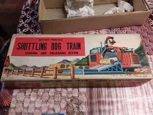 SHUTTLING DOG TRAIN YONEZAWA 1950 IN LATTA FUNZIONANTE MADE IN JAPAN - Foto 1 di 21