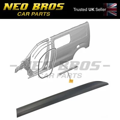 OE Sliding Door Moulding Rear Left, BLACK, Fiat Scudo 22- 98087490XT - Image 1 of 3