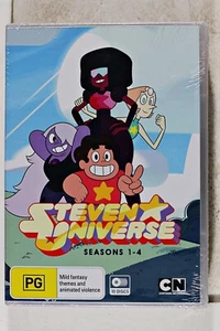 Steven Universe Seasons 1-4- Region 4 DVD New Sealed - Picture 1 of 2
