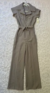 Nuevo con etiquetas Mono Campana Vintage Años 70 Pantalones Para Mujer Sears JR Bazaar Jr. Talla 9 NOS - Imagen 1 de 18