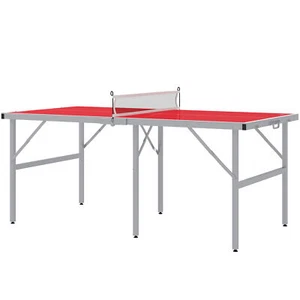 Mini Set Tavolo da Ping Pong per Esterno e Interno, Tavolo da Ping Pong Pieghevole - Foto 1 di 11