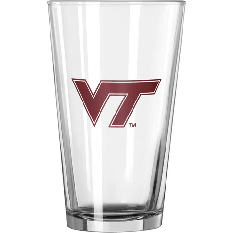 Virginia Tech Hokies 16oz. Team Wordmark Game Day Pint Glass Cover