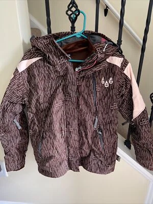 686 Smarty Women's XSmall  Nylon Ski Snowboard Hooded jacket 2 In 1 - Image 1 of 4