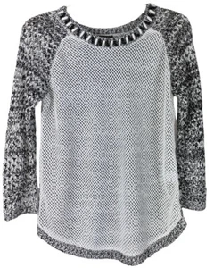 Alberto Makali Damen verzierter Pullover Oberteil Cover Up Gr. S Boho - Bild 1 von 10