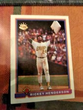 Rickey Henderson cards - pick your favorite...pick a bunch!