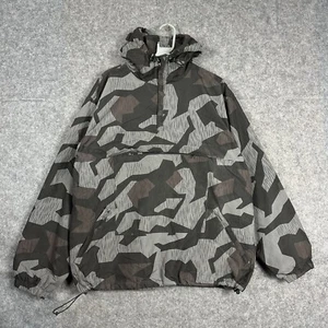 Mil tec Jacket Men’s Large Combat Lightweight 1/2 Zip Smok Splinter Night Camo - Picture 1 of 14