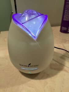 Young Living Purple Tulip Ultrasonic Home Aroma Essential Oils Diffuser Working