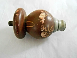 Vintage Wood Finials Bed Pos etc. 3 1/2" very old - antique - as is - Picture 1 of 4