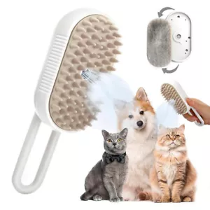 Cepillo de Vapor 3 en 1 para Gato y Perros Cepillo para Gatos Cepillo para Perros con Vapor.Profesional - Imagen 1 de 13