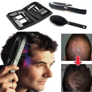 SPAZZOLA PETTINE LASER PER CAPELLI RICRESCITA TRATTAMENTO ANTI CADUTA VIBRAZIONE - Foto 1 di 8