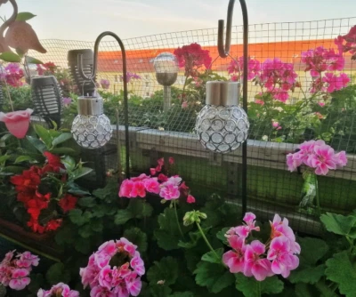 Schäferstab Garten,Gartenstab mit Haken Höhenverstellbar Hirtenstab 150cm Metall - Bild 1 von 4