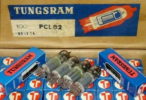 1 x PCL82 TUNGSRAM Triode Beam Power TUBES 16A8 N369 30PL12 NEW BOX - Picture 1 of 1