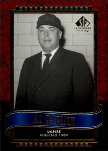 2003 SP Legendary Cuts #2 Al Barlick 