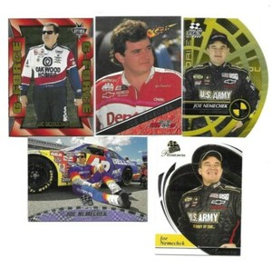 NASCAR FROM NAPLES LAKELAND FLORIDA 5 JOE NEMECHEK RACING CARDS G-FORCE INSERT
