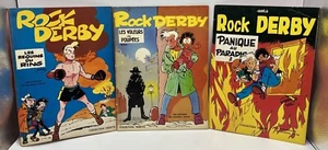 ROCK DERBY Série complète EO par Greg - Intégrale Vedette Dargaud 1 à 3 1974/76 - Imagen 1 de 5