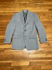Michael Kors Mens Blazer Size 44R Gray Wool Suit Jacket 2 Button Sport Coat