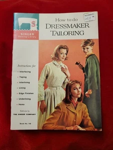 Vintage Sänger Schneider Schneiderei Bedienungsanleitung - 1961 kostenloser Versand  - Bild 1 von 3