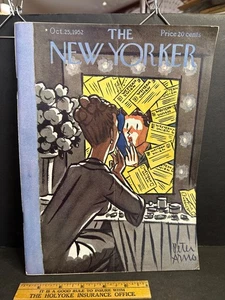 NEW YORKER MAGAZINE, Oct. 25, 1952, Ogden Nash, E.B. White, Jan Flanner , #3 - Bild 1 von 2