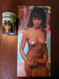 Playboy Playmate Puzzle Ap113 Miss Oct 69 Jean Bell Complete W/ Tin Vintage - Picture 1 of 11