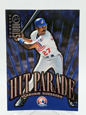 Vladimir Guerrero 1998 Donruss Studio Hit Parade #8/5000 Inserto Z1 1 Foto 1 de 2