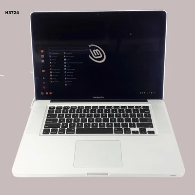 Apple MacBook Pro A1286 2011 15.4″ i7-2635QM 8GB RAM 250GB HDD Linux Mint 22.1 - Image 1 of 4