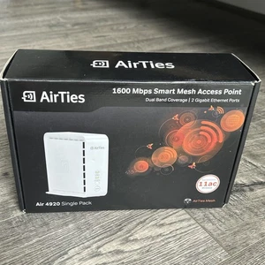 AirTies 4920 SMART MESH ACCESS POINT 11ac Wireless Wi-Fi Dual Band NEW Open Box - Afbeelding 1 van 6