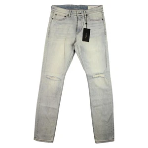 Rag & Bone Jeans Mens 32x32 Light Wash Skinny Fit Stretch Distressed Denim $225 - Picture 1 of 8