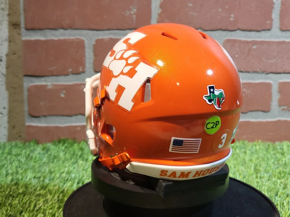Minicasco Riddell personalizado Sam Houston State Bearkats Foto 1 de 1