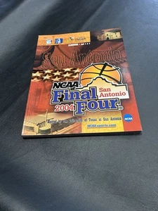 2004 NCAA FINAL FOUR VINTAGE MEN BASKETBALL FINALS PROGRAM/SAN ANTONIO ALAMODOME - Picture 1 of 4