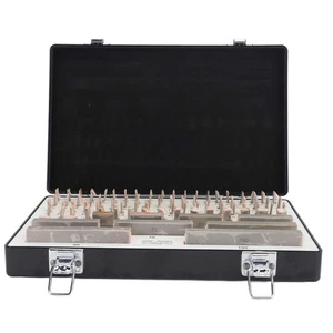87PCS Gauge Block Set Industrial Rectangular Steel Gage Block Set With Tool ZC - Picture 1 of 22