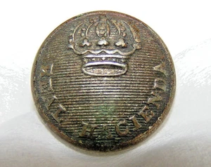 1800's Real Hacienda Napoleonic Wars Military Uniform Button - Picture 1 of 3