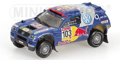 1:43 Minichamps Vw Race Touareg Saby Winners Rally 2005 436055303  Modellino - Immagine 1 di 2