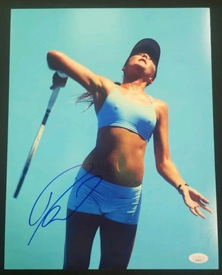 Estrella del tenis 11x14 firmada por Daniela Hantuchova JSA  Foto 1 de 4